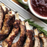 Instant Pot Baby Back Ribs with Dark Cherry BBQ Sauce