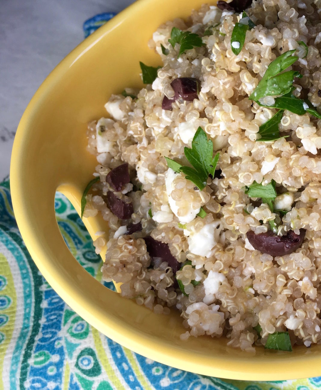 Mediterranean-Inspired Quinoa Salad