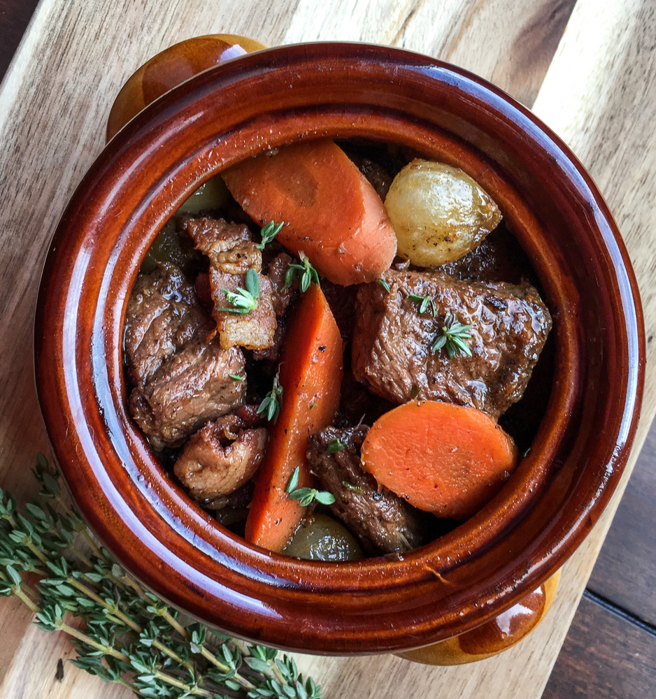 Braised Beef Burgundy Stew